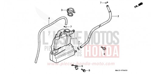 RESERVE TANK (ST1100) ST1100W de 1998